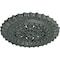 Ekena Millwork Sellek Medallion (Canopies up to 1 1/8"), 18 1/2"OD x 7/8"ID x 1 1/2"P, Athenian Green Crackle CM18SKAGC - alternate 2